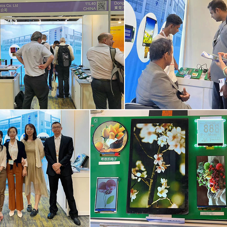 CNK Electronics präsentiert kleine und mittelgroße Bildschirme auf der Hong Kong Global Resources Electronic Components Exhibition