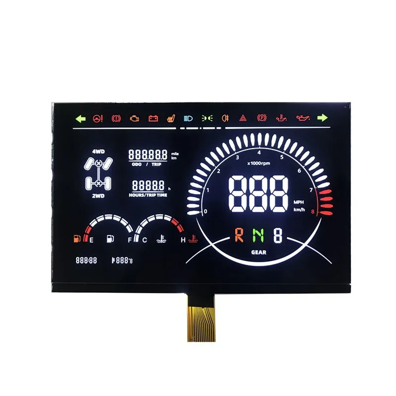 Segment LCD -Anzeigemodul